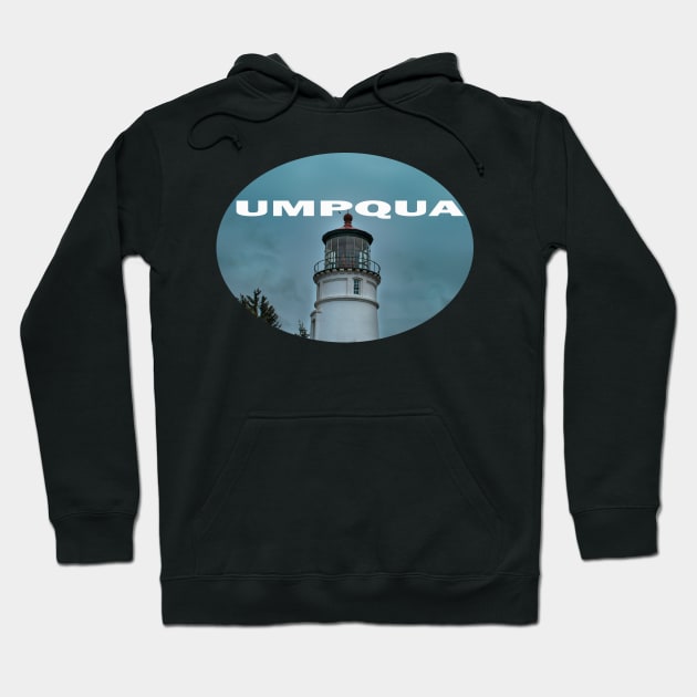 Umpqua Lighthouse Hoodie by stermitkermit